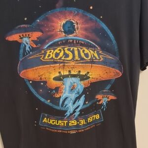 Boston Graphic Black T-Shirt